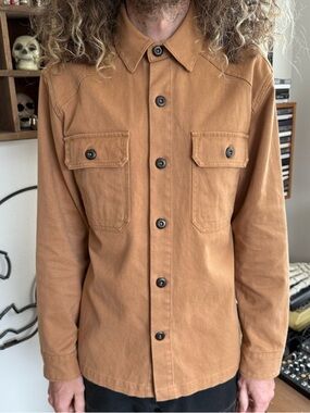 Taylor Stitch Tobacco Shop Shirt ~ Size Large